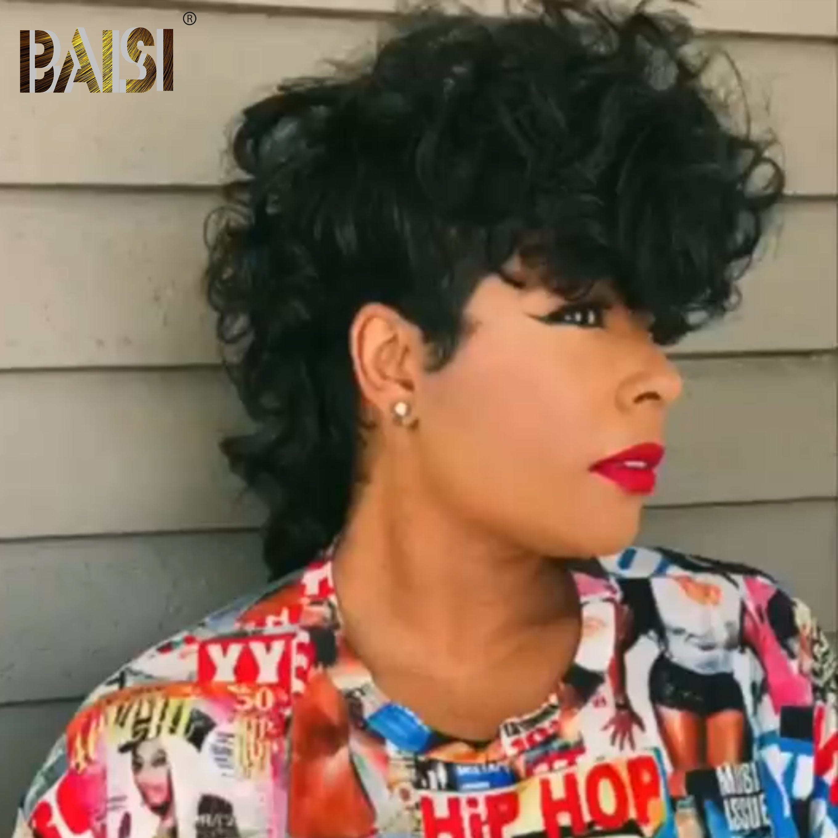 Baisi Bouncy Curl Mullet Wig – Baisi Hair