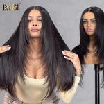 BAISI HAIR Frontal Lace Wig BAISI 13X4 Double Drawn Straight Wig