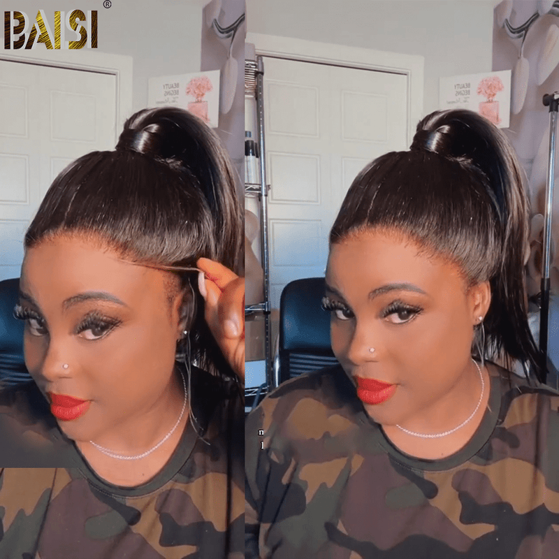 BAISI HAIR Frontal Lace Wig BAISI 360 Perfect  Ponytail Lace Wig