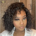 BAISI HAIR Glueless Wig BAISI Deep Wavy BOB Gluleless Lace Wig