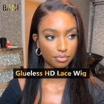 BAISI HAIR Glueless Wig BAISI Straight HD Glueless Lace Wig