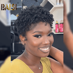 BAISI HAIR Pixie Cut Wig Baisi Fashion Short Afro Curly Wig (Copy)