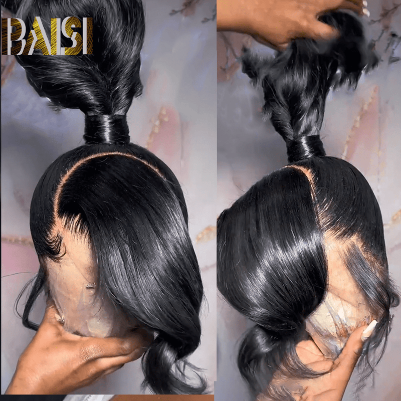 BAISI HAIR Pixie Cut Wig BAISI Fashion Style Full Lace Wig With Ponytail