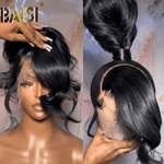 BAISI HAIR Pixie Cut Wig BAISI Fashion Style Full Lace Wig With Ponytail