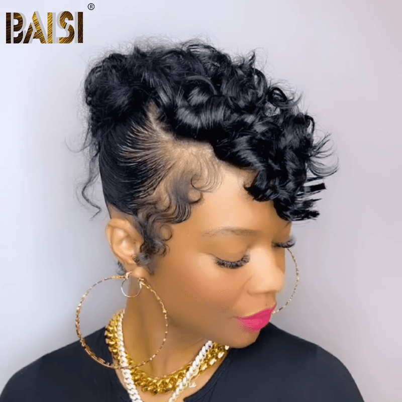 BAISI HAIR Pixie Cut Wig BAISI Unique Full Lace Style Wig