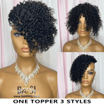 BAISI HAIR topper BAISI Curly Partial Topper