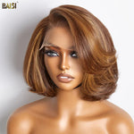 hairbs $100 wig BAISI Elegant Highlight BoB Wig