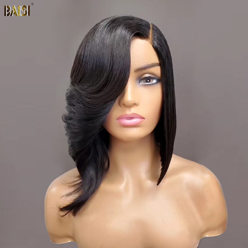 Baisi Fashion Side Part Frontal Bob Wig Baisi Hair 6020