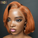 hairbs BOB Wig BAISI 250% Ginger Color Lace BoB Wig