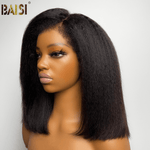 hairbs BOB Wig BAISI 250% Kinky Straight BoB Wig