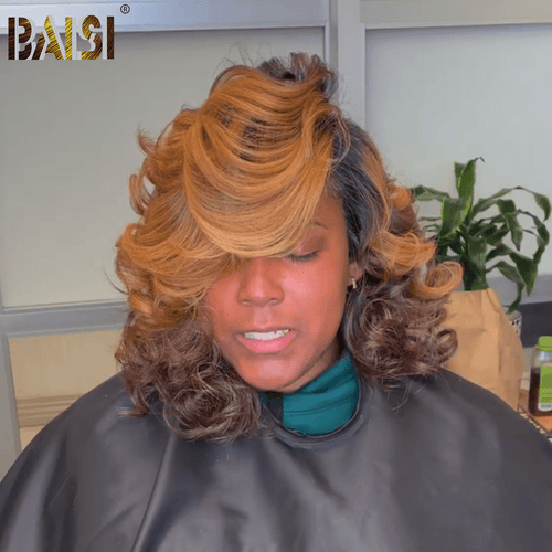 hairbs BOB Wig BAISI Elegant #4Mix27 BOB Lace Wig