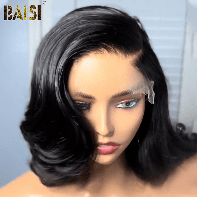 hairbs BOB Wig Baisi Perfect Layered Cute Cut HD Lace Wig