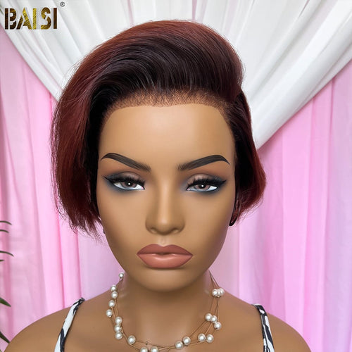 hairbs BOB Wig BAISI Sexy Ombre Short Color Wig