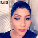 hairbs Pixie Cut Wig BAISI Full Lace Super Short natrual Wig
