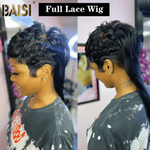 hairbs Pixie Cut Wig BAISI Special Style Full Lace Wig