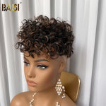 hairbs topper BAISI Wavy Partial Topper With Highlight (Not A Wig)