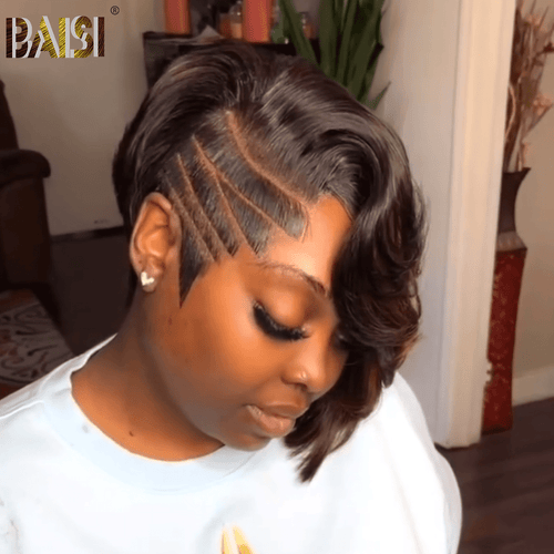 hairbs topper BAISI Wavy With Highlight Partial Topper (Not A Wig)