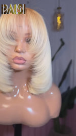 Baisi Machine Made Perfect Cut 613 Bang Wig