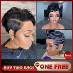 Wholesale Baisi 1  Curly Highlight Wig+1 Straight BoB Wig+1 Free Wig=$199 (Copy)