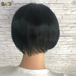 Wholesale price for 3 wigs Baisi $59 Wholesale Price Natural Black Partial Topper With Bang(Not A Wig)