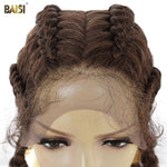 BAISI Braided Lace Wig Synthetic Hair - BAISI HAIR