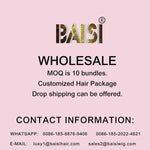 BAISI Curly Bob Wig 100% Human Hair 200% Density - BAISI HAIR