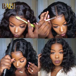 BAISI Natural Wave Bob Wig 100% Human Hair - BAISI HAIR