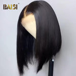 hairbs bob wig BAISI Straight Bob Wig 100% Human Hair