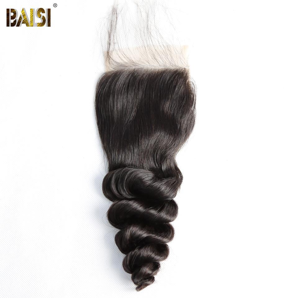 BAISI 10A Loose Wave Lace Closure – BAISI HAIR